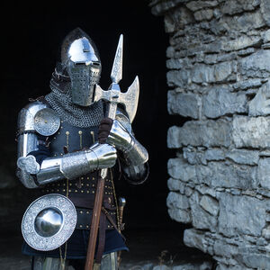 Wearable armor with brigandine "Knight of Fortune"