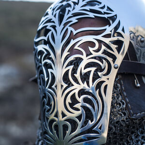 "Knight of Fortune" Armor Helm SCA bar-grill