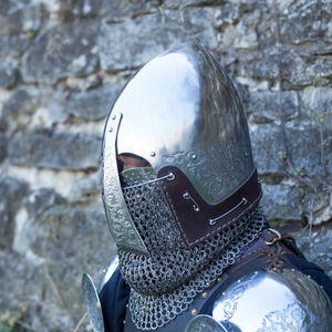 SCA Medieval Bascinet Helmet “Knight of Fortune"