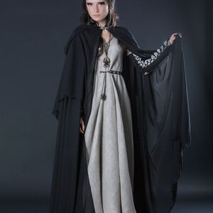Black Witch Fantasy Cloak