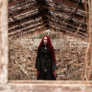 Gothic Witch Coat  “Spiderweb” 