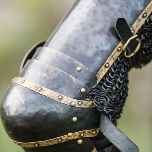Blackened Arm Harness “The Wayward Knight”
