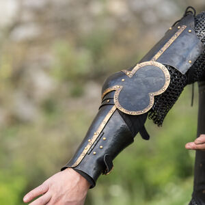 Blackened Arm Harness “The Wayward Knight”
