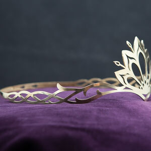 Brass Circlet Crown "Lady Hunter"