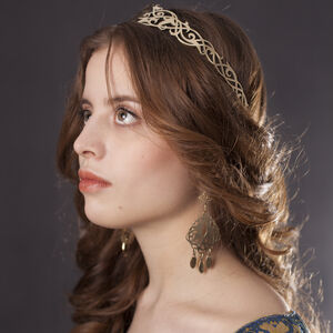 Brass Earrings “Lost Princess"