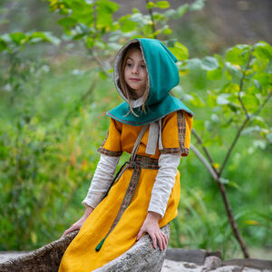 Children’s woolen hood with embroidery “First Adventure”