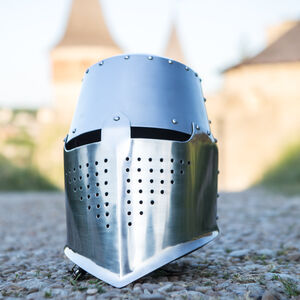 Functional Medieval combat helmet by ArmStreet