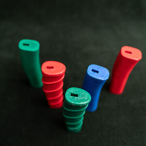 Colorful HEMA sword handle