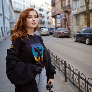 "Fight like Ukrainian" T-shirt