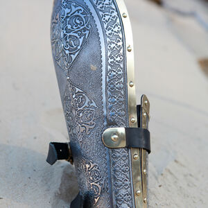 Eastern style functional medieval bazubands bracers