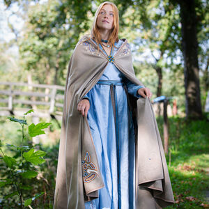 Medieval Woolen Cloak "Ilse the Bright"