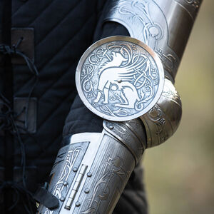 Medieval Etched Arms Armor "Mestical Beasts"