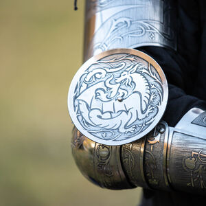 Etched Medieval Arms Armor with Rondel "Mestical Beasts"