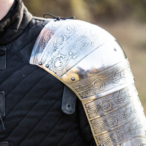 Medieval Spaulders Armor by ArmStreet