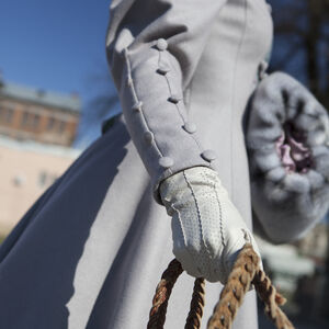 Leg O'Mutton Sleeves Coat “Fleur-de-Lis”