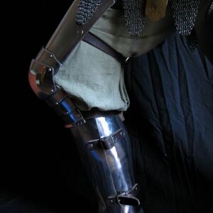 EXCLUSIVE LEG LEGS GREAVES ARMOR SET