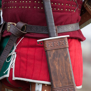 Medieval Falchion Scabbard “Hound Of War”
