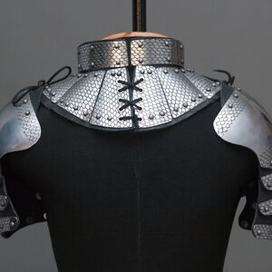 Stainless fantasy gorget