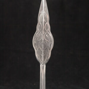 Fantasy Stainless Etched Spearhead