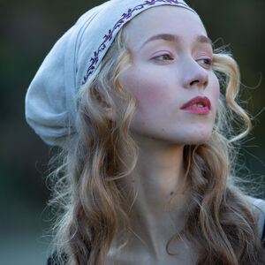 Medieval Garb for Women Linen Cap "Renaissance memories”