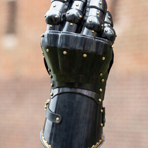 Finger gauntlets "The Kingmaker": tempered spring steel