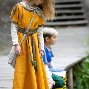 Girl’s Tunic Set: underdress, overtunic and belt “First Adventure” for kids