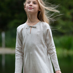 Girl’s Tunic Set: underdress, overtunic and belt “First Adventure” for kids