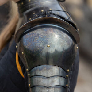 Pauldrons armor, gorget and knight arms "Dark Star"