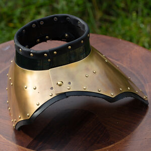 Steel armour gorget “Morning Star” neck protection