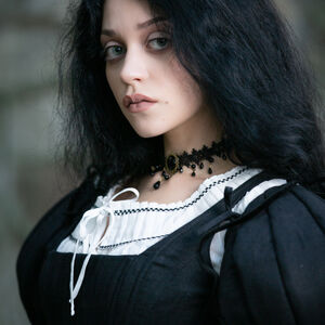 Gothic medieval clothes "Twilight Pumpkin"