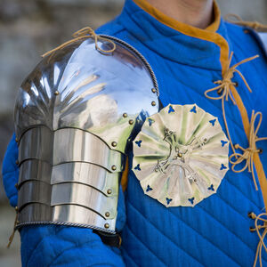 Gothic spaulders knight armor
