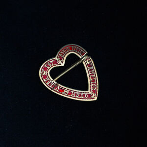 Heart Shaped Fibula “Love Beyond Words”