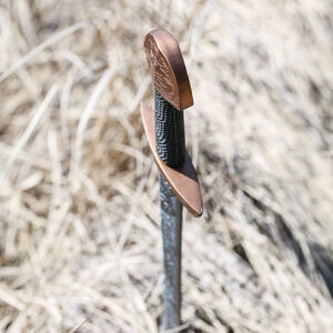 LARP foam sword with Viking knotwork