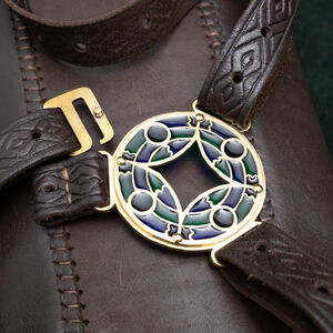 Medieval leather archery quiver "Huntress" fantasy archery gear