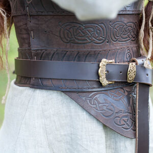 Leather Armor Corset "Shieldmaiden"