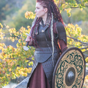 Leather Viking Breastplate Armor “Shieldmaiden”