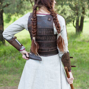 Viking Chest Plate Leather Armor “Shieldmaiden”
