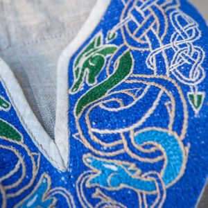 Linen Embroidered Viking Tunic “Jarl Eric”