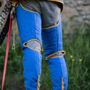 Linen leg underarmour padding "The Kingmaker" chausses