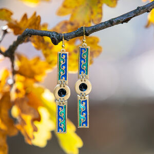 Medieval Earrings "Autumn Princess"