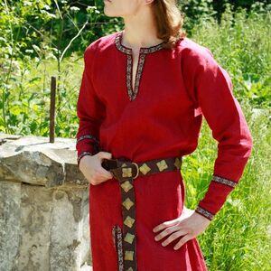LONG MEDIEVAL FLAX TUNIC