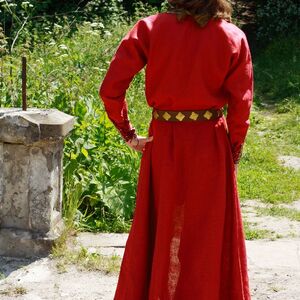 LONG MEDIEVAL FLAX TUNIC