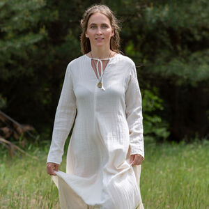 Long muslin underdress chemise for women “Trea the Serene”
