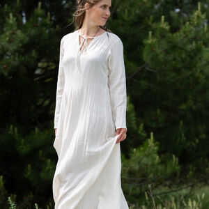 Medieval LARP costume underdress chemise for women “Trea the Serene”