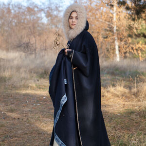 Hooded Woolen Cloak  "Lost Princess"
