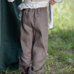 "Lothar The Fast" linen medieval pants for children