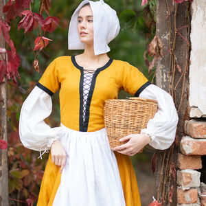 Medieval apron made of flax linen “Townswoman”