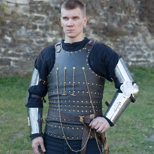 Medieval Armor Arms “A Knight of Fortune” Etched