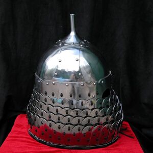 MEDIEVAL ASIA HELMET HELM LAMELLAR