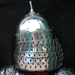 MEDIEVAL ASIA HELMET HELM LAMELLAR
